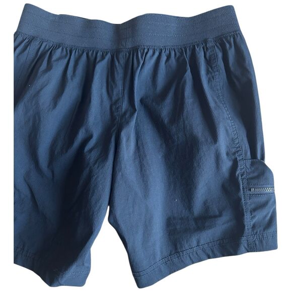 Womens Outdoor Nylon Cargo Hiking Shorts Lightweight Travel Zip Pocket Small - Picture 5 of 13